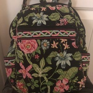Vera Bradley Botanica print backpack/small laptop